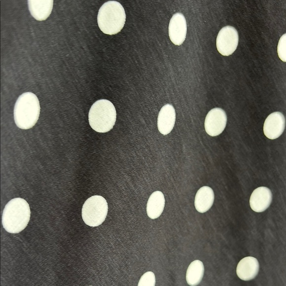 Adelyn Rae Elegant Black Polka Dot Dress small - Picture 11 of 14